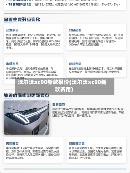 沃尔沃xc90新款报价(沃尔沃xc90新款费用)