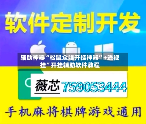 辅助神器“松鼠众娱开挂神器”+透视挂	”开挂辅助软件教程-第1张图片