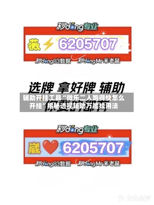辅助开挂工具“微乐二人跑得快怎么开挂”揭秘透视辅助万能挂用法