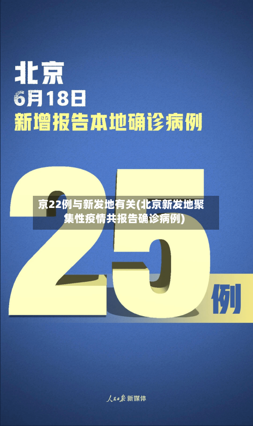 京22例与新发地有关(北京新发地聚集性疫情共报告确诊病例)-第1张图片