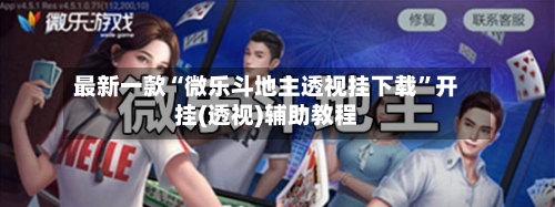 最新一款“微乐斗地主透视挂下载”开挂(透视)辅助教程-第1张图片