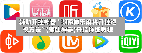 辅助开挂神器“湖南微乐麻将开挂透视方法”(辅助神器)开挂详细教程