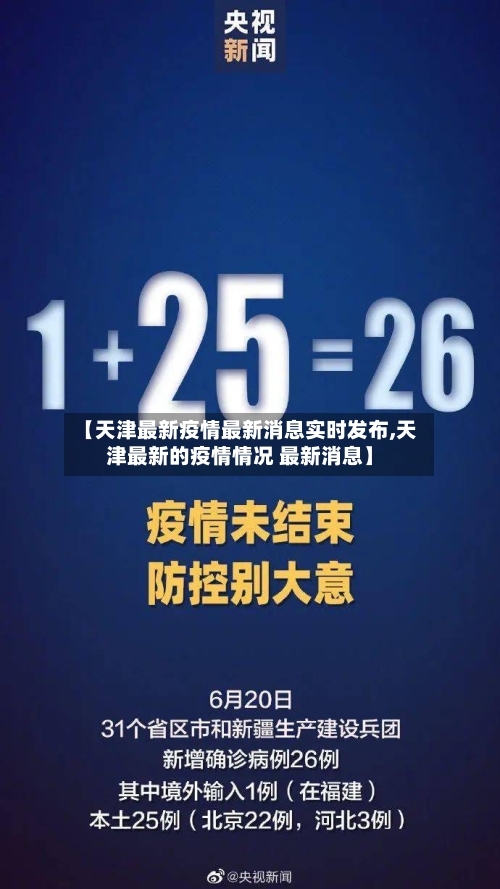【天津最新疫情最新消息实时发布,天津最新的疫情情况 最新消息】-第1张图片
