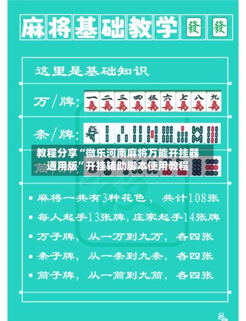 教程分享“微乐河南麻将万能开挂器通用版”开挂辅助脚本使用教程-第1张图片