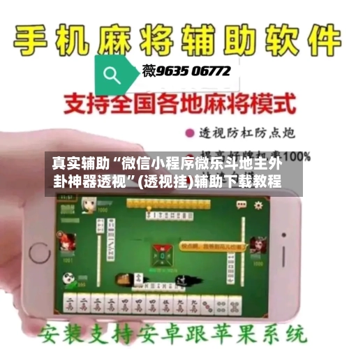 真实辅助“微信小程序微乐斗地主外卦神器透视”(透视挂)辅助下载教程-第1张图片