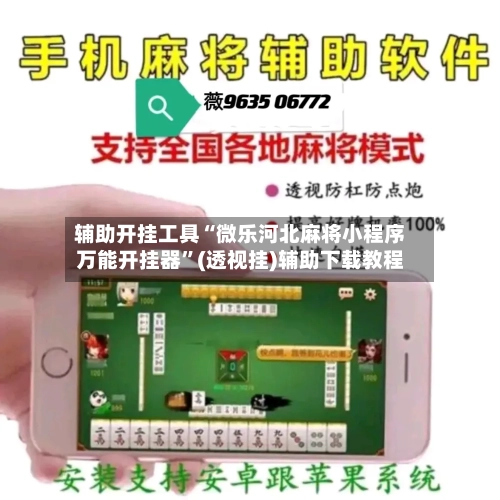 辅助开挂工具“微乐河北麻将小程序万能开挂器”(透视挂)辅助下载教程-第1张图片