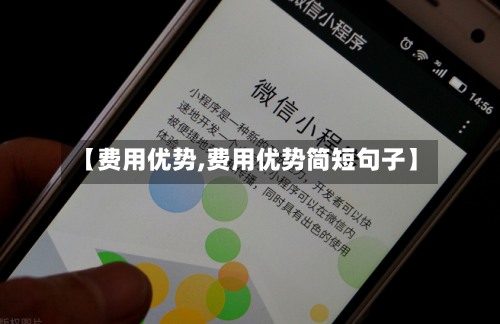 【费用优势,费用优势简短句子】-第1张图片