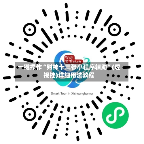 一键操作“财神十三张小程序辅助”(透视挂)详细用法教程-第1张图片