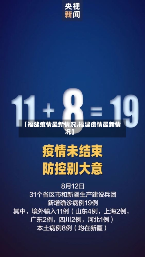 【福建疫情最新情况,福建疫情最新情况】