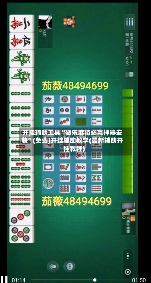 开挂辅助工具“微乐麻将必赢神器安装”(免费)开挂辅助教学(最新辅助开挂教程)-第1张图片