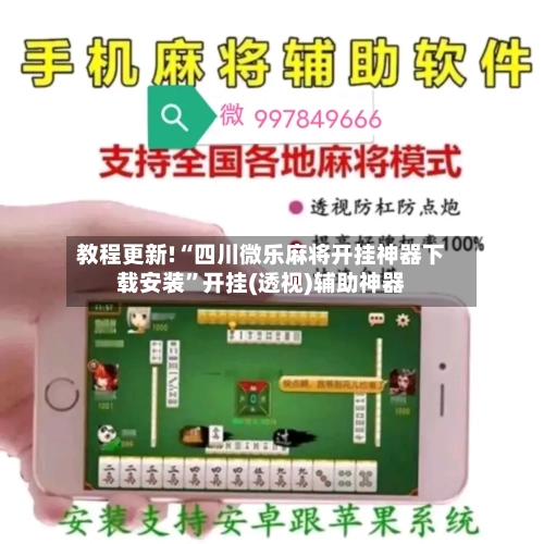 教程更新!“四川微乐麻将开挂神器下载安装”开挂(透视)辅助神器-第2张图片