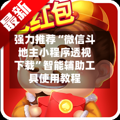 强力推荐“微信斗地主小程序透视下载”智能辅助工具使用教程