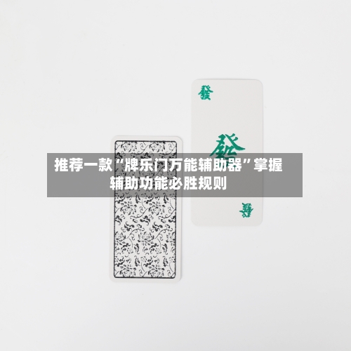 推荐一款“牌乐门万能辅助器”掌握辅助功能必胜规则-第3张图片