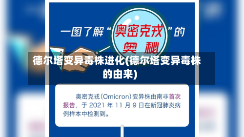 德尔塔变异毒株进化(德尔塔变异毒株的由来)-第1张图片