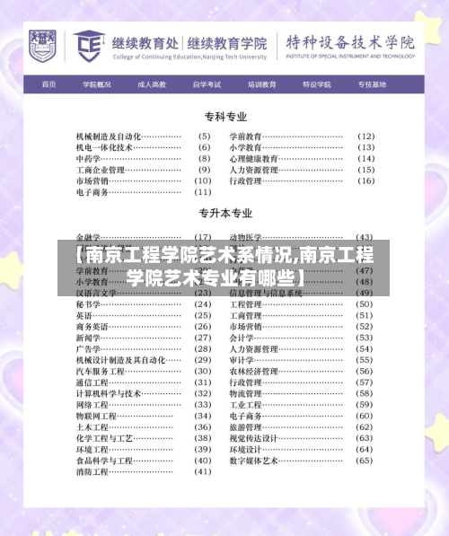 【南京工程学院艺术系情况,南京工程学院艺术专业有哪些】-第3张图片