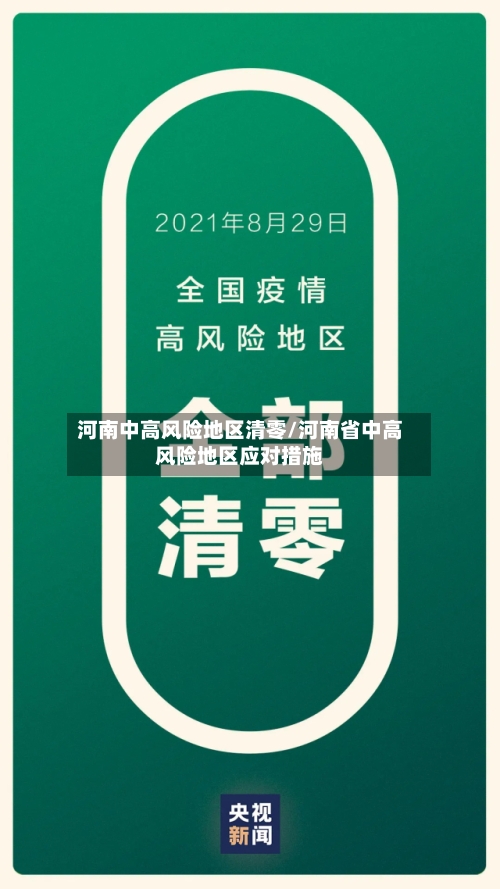 河南中高风险地区清零/河南省中高风险地区应对措施-第2张图片