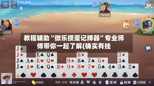 教程辅助“微乐掼蛋记牌器	”专业师傅带你一起了解(确实有挂-第1张图片