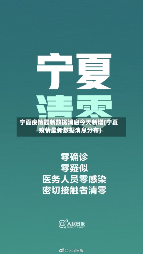 宁夏疫情最新数据消息今天新增(宁夏疫情最新数据消息分布)