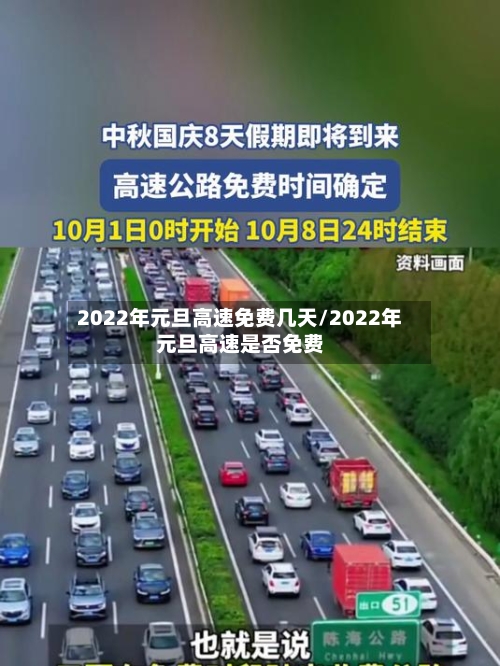 2022年元旦高速免费几天/2022年元旦高速是否免费