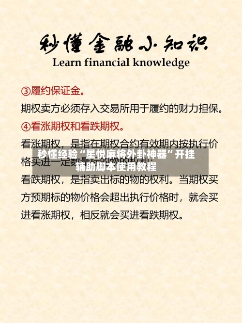 秒懂经验“星悦麻将外卦神器”开挂辅助脚本使用教程-第2张图片