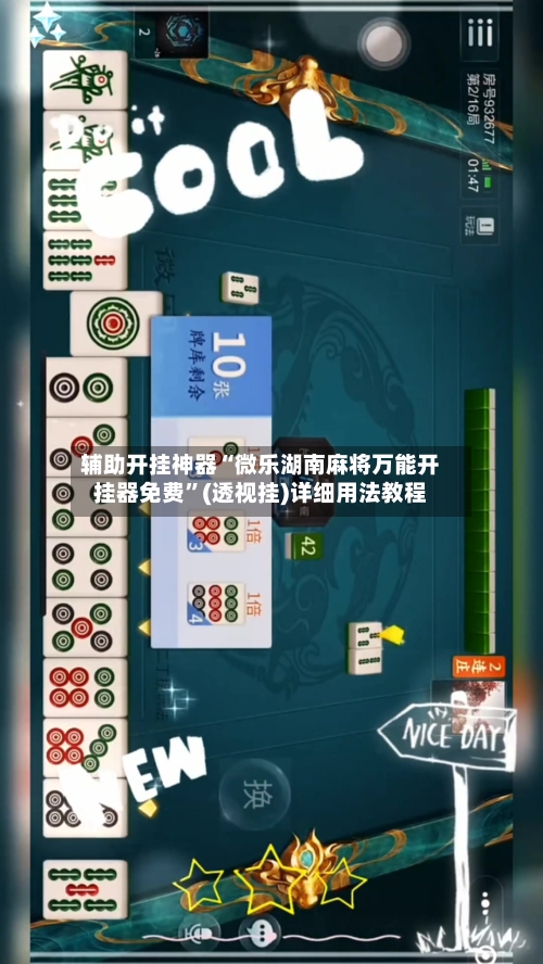 辅助开挂神器“微乐湖南麻将万能开挂器免费	”(透视挂)详细用法教程-第2张图片