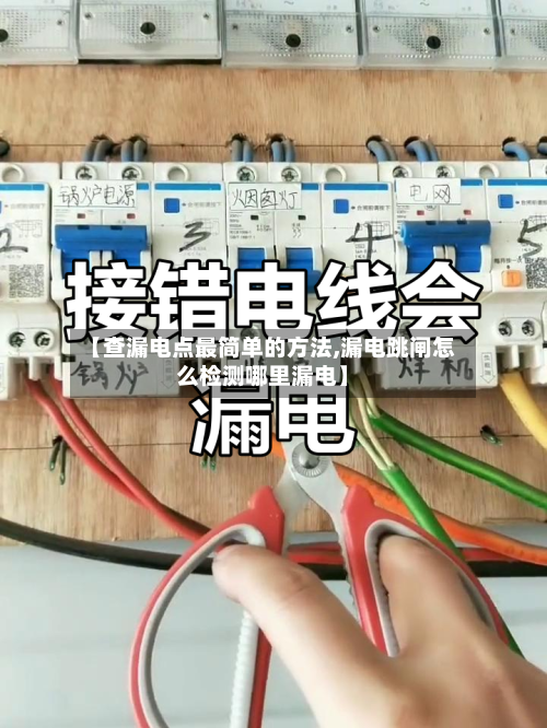 【查漏电点最简单的方法,漏电跳闸怎么检测哪里漏电】