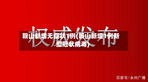 鞍山新增无症状1例(鞍山新增1例新型冠状病毒)-第2张图片