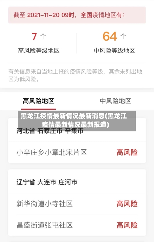 黑龙江疫情最新情况最新消息(黑龙江疫情最新情况最新报道)