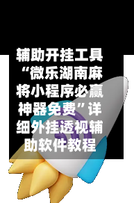 辅助开挂工具“微乐湖南麻将小程序必赢神器免费”详细外挂透视辅助软件教程-第3张图片