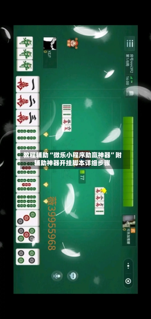 教程辅助“微乐小程序助赢神器	”附辅助神器开挂脚本详细步骤-第2张图片