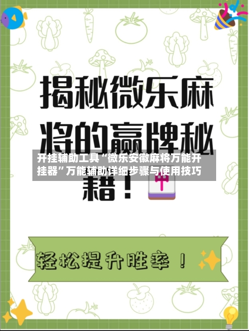 开挂辅助工具“微乐安徽麻将万能开挂器”万能辅助详细步骤与使用技巧-第3张图片