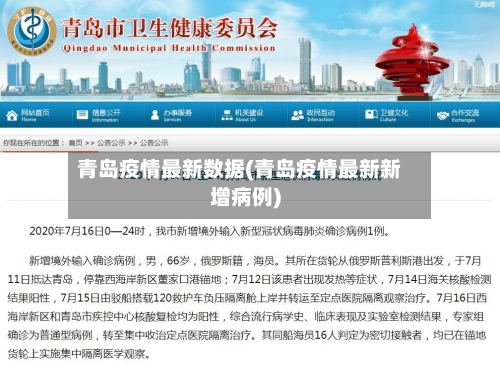 青岛疫情最新数据(青岛疫情最新新增病例)-第2张图片