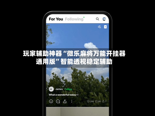 玩家辅助神器“微乐麻将万能开挂器通用版”智能透视稳定辅助-第2张图片