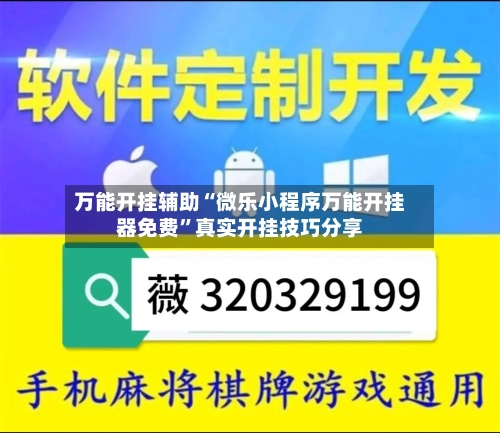 万能开挂辅助“微乐小程序万能开挂器免费”真实开挂技巧分享-第2张图片