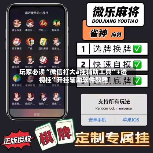 玩家必读“微信打大a挂辅助工具”+透视挂”开挂辅助软件教程-第1张图片