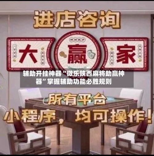 辅助开挂神器“微乐陕西麻将助赢神器”掌握辅助功能必胜规则-第1张图片