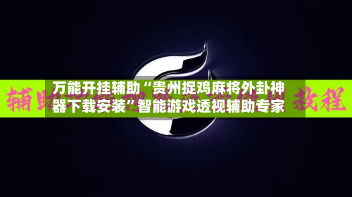 万能开挂辅助“贵州捉鸡麻将外卦神器下载安装”智能游戏透视辅助专家-第2张图片