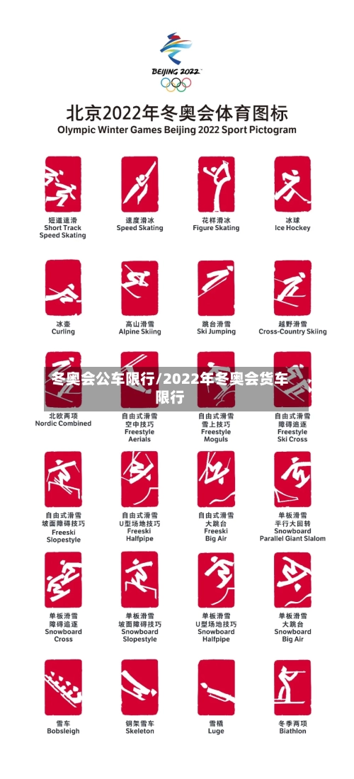 冬奥会公车限行/2022年冬奥会货车限行-第1张图片