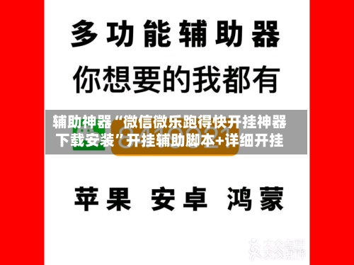 辅助神器“微信微乐跑得快开挂神器下载安装	”开挂辅助脚本+详细开挂-第2张图片