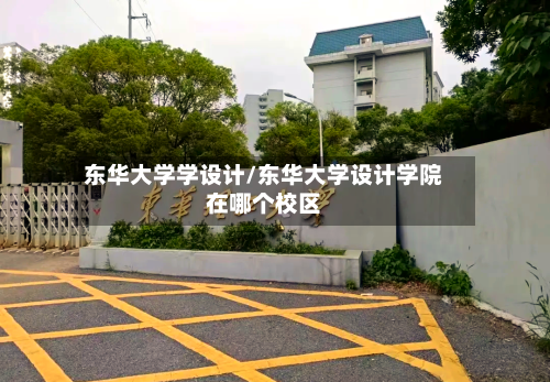 东华大学学设计/东华大学设计学院在哪个校区-第2张图片