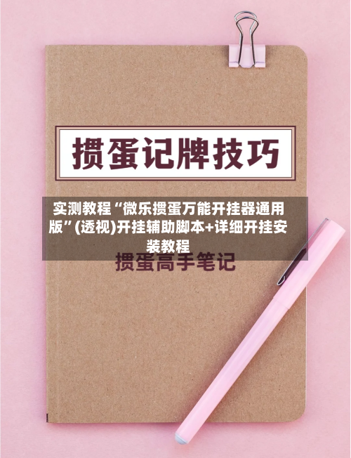 实测教程“微乐掼蛋万能开挂器通用版”(透视)开挂辅助脚本+详细开挂安装教程-第2张图片