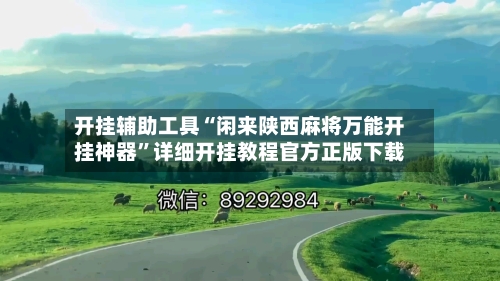 开挂辅助工具“闲来陕西麻将万能开挂神器”详细开挂教程官方正版下载-第2张图片