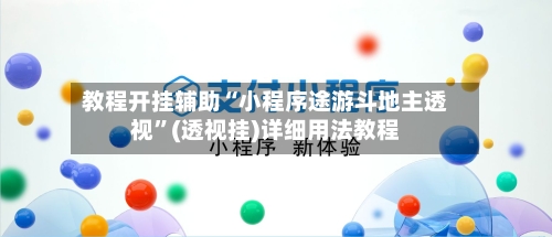 教程开挂辅助“小程序途游斗地主透视”(透视挂)详细用法教程-第1张图片
