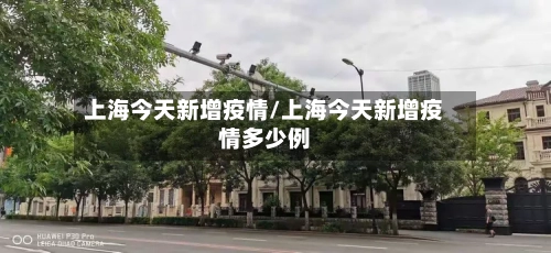 上海今天新增疫情/上海今天新增疫情多少例-第2张图片