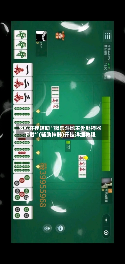 教程开挂辅助“微乐斗地主外卦神器下载”(辅助神器)开挂详细教程-第1张图片