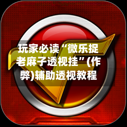 玩家必读“微乐捉老麻子透视挂”(作弊)辅助透视教程-第2张图片