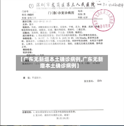 【广东无新增本土确诊病例,广东无新增本土确诊病例】-第1张图片