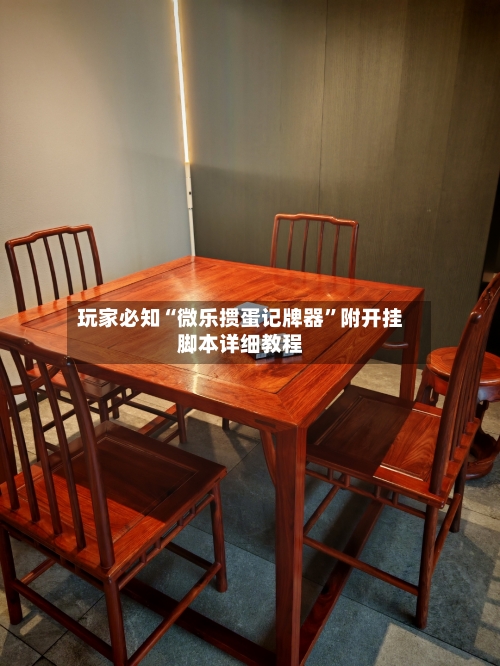 玩家必知“微乐掼蛋记牌器	”附开挂脚本详细教程-第1张图片