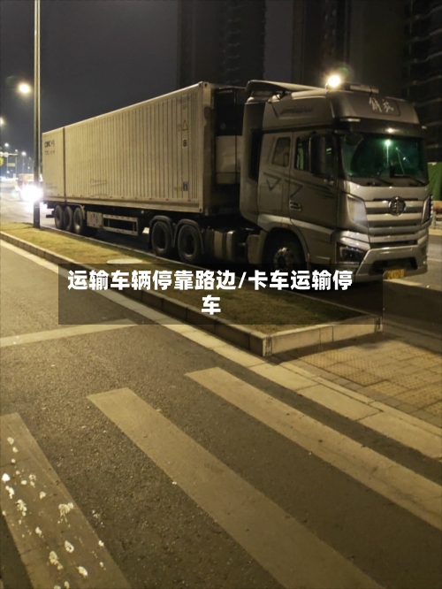 运输车辆停靠路边/卡车运输停车-第2张图片