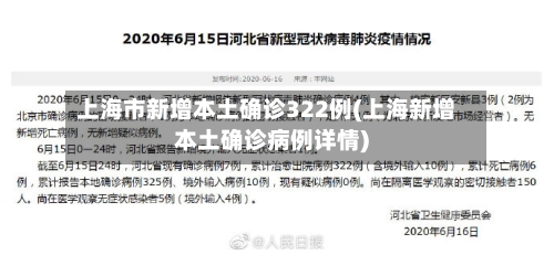 上海市新增本土确诊322例(上海新增本土确诊病例详情)-第2张图片